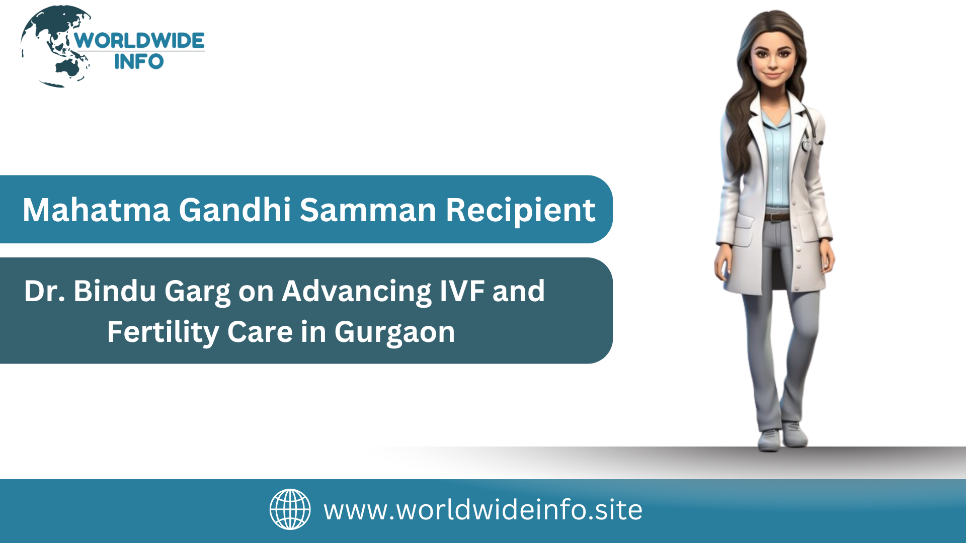 Mahatma Gandhi Samman Recipient Dr. Bindu Garg on Advancing IVF and Fertility Care in Gurgaon